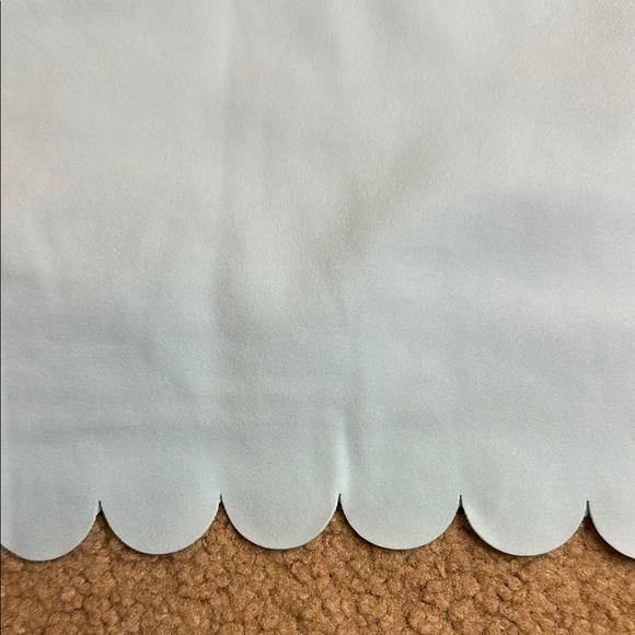 EleVen by Venus Williams Pretty Power Scalloped Sports Bra Ice Blue - Picture 3 of 8